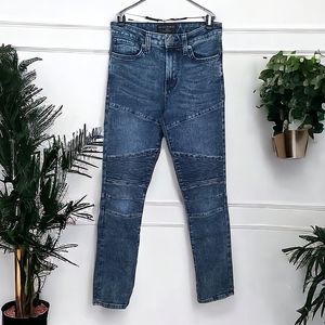 No Boundaries Women's Ruched Skinny Jeans Size 28/30